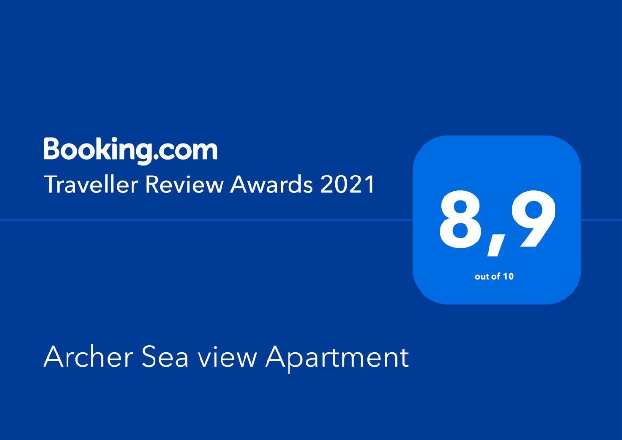 Archer - Sea View Apartment Atenas Exterior foto
