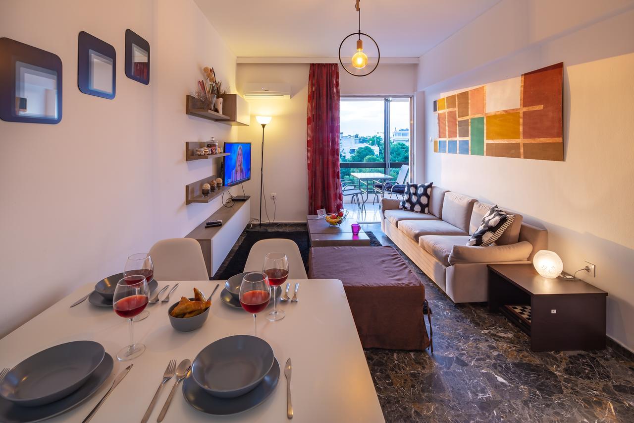 Archer - Sea View Apartment Atenas Exterior foto