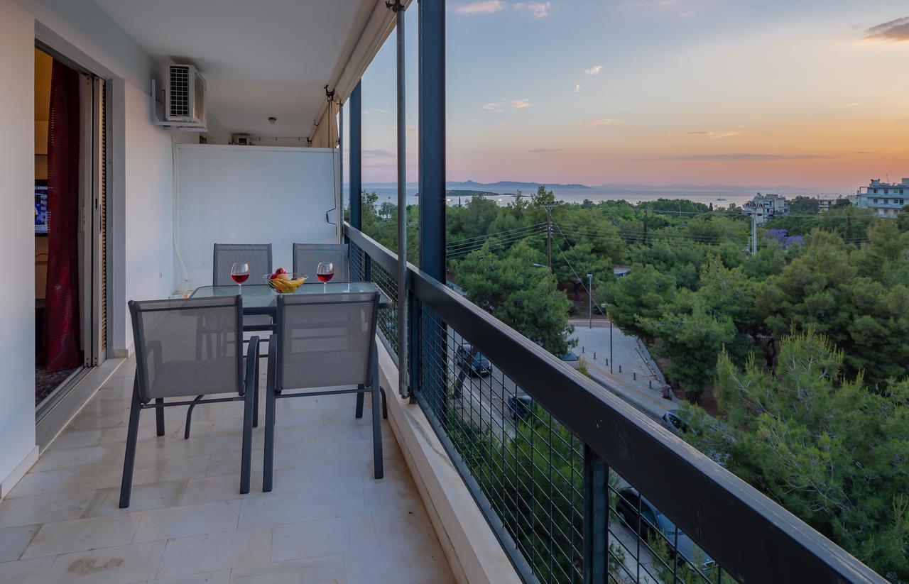 Archer - Sea View Apartment Atenas Exterior foto