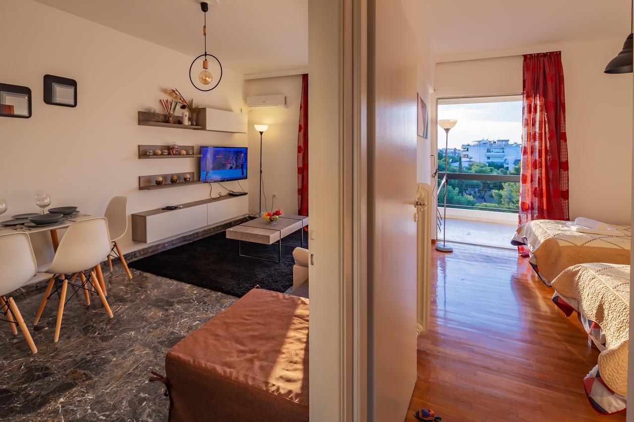 Archer - Sea View Apartment Atenas Exterior foto